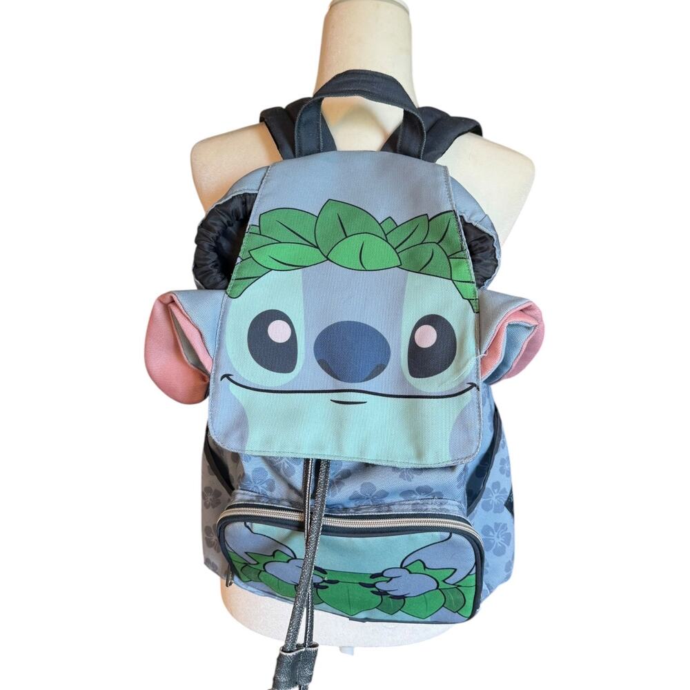 Disney Loungefly Stitch Hawaiian Mini Backpack Kids Bag Lilo & Stitch READ